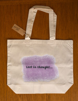 Statement Tote Bag β Lost in Thought / Found in Conversation